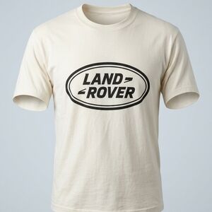 PacSun Land Rover Cream Graphic Tee